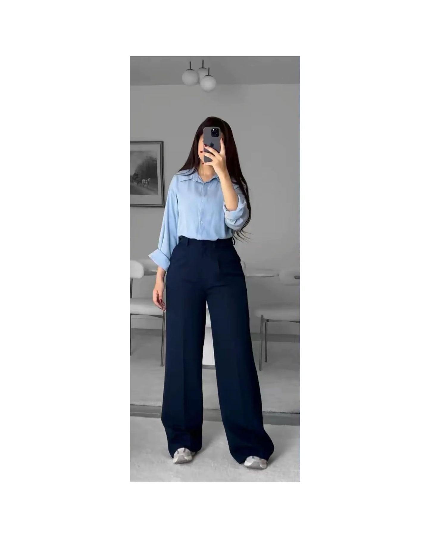 Pantalon Large  – Coupe Élégante