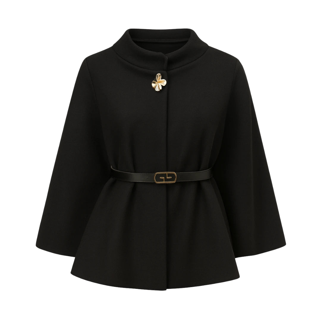 Cape   Élégante avec Ceinture