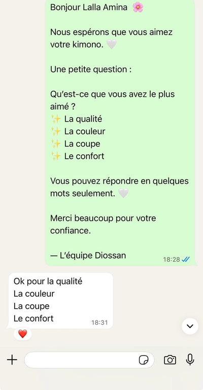 Avis client